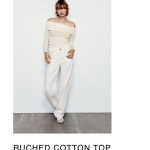 Zara Off the Shoulder Top